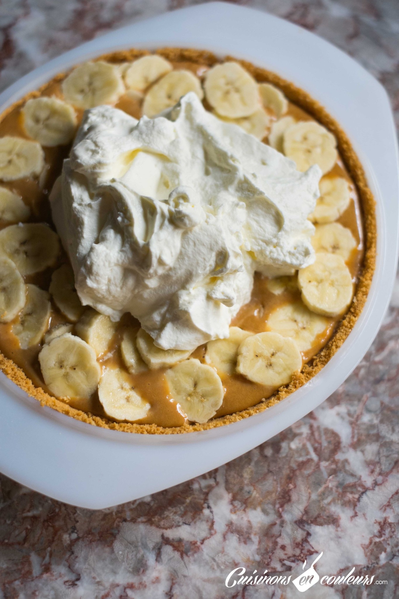 Banoffee Pie tarte à la banane et au caramel Cuisinons En Couleurs