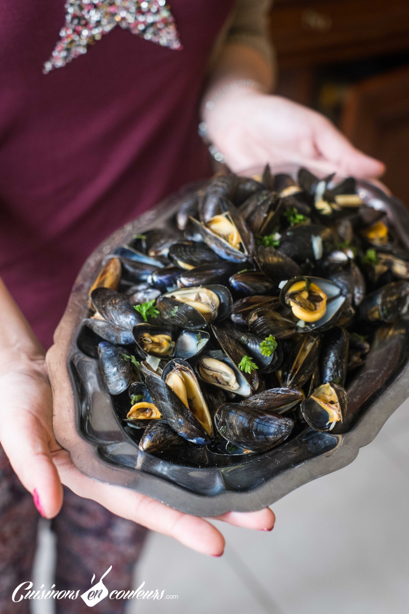 Moules En Persillade Cuisinons En Couleurs