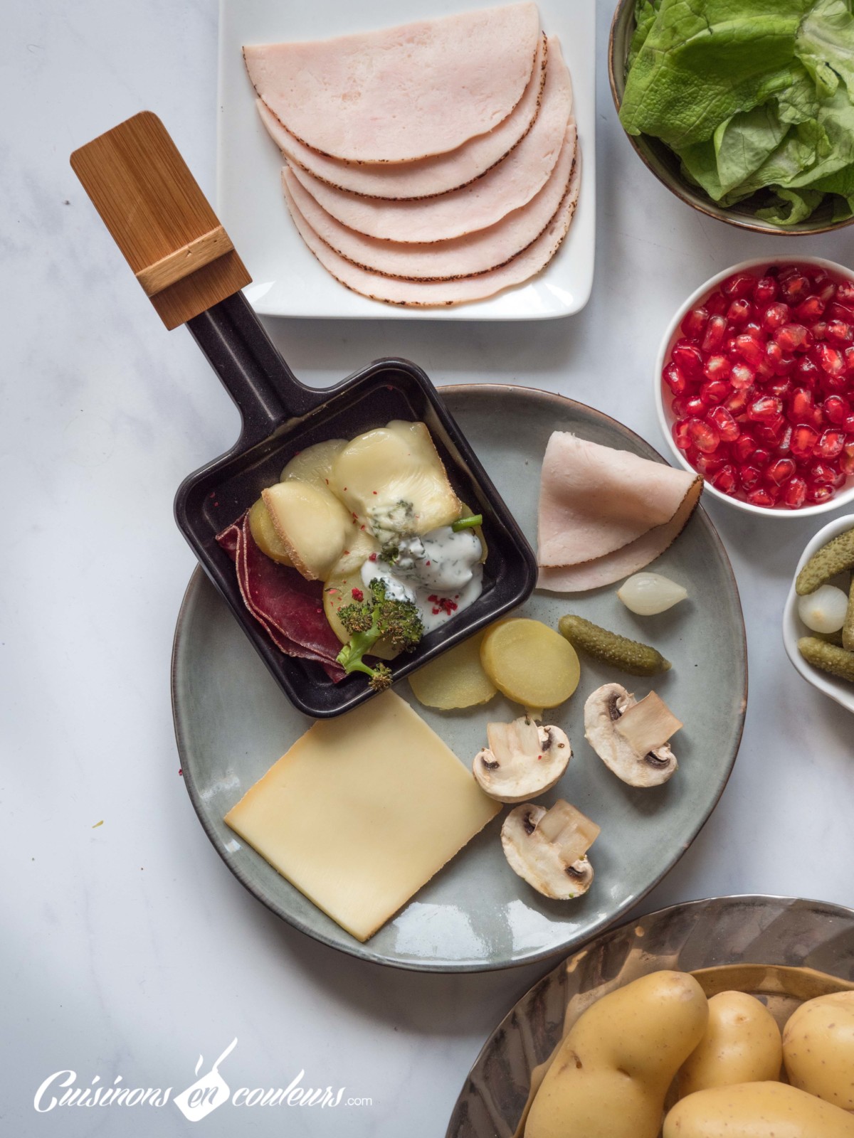 Pour Une Raclette Party R Ussie Cuisinons En Couleurs