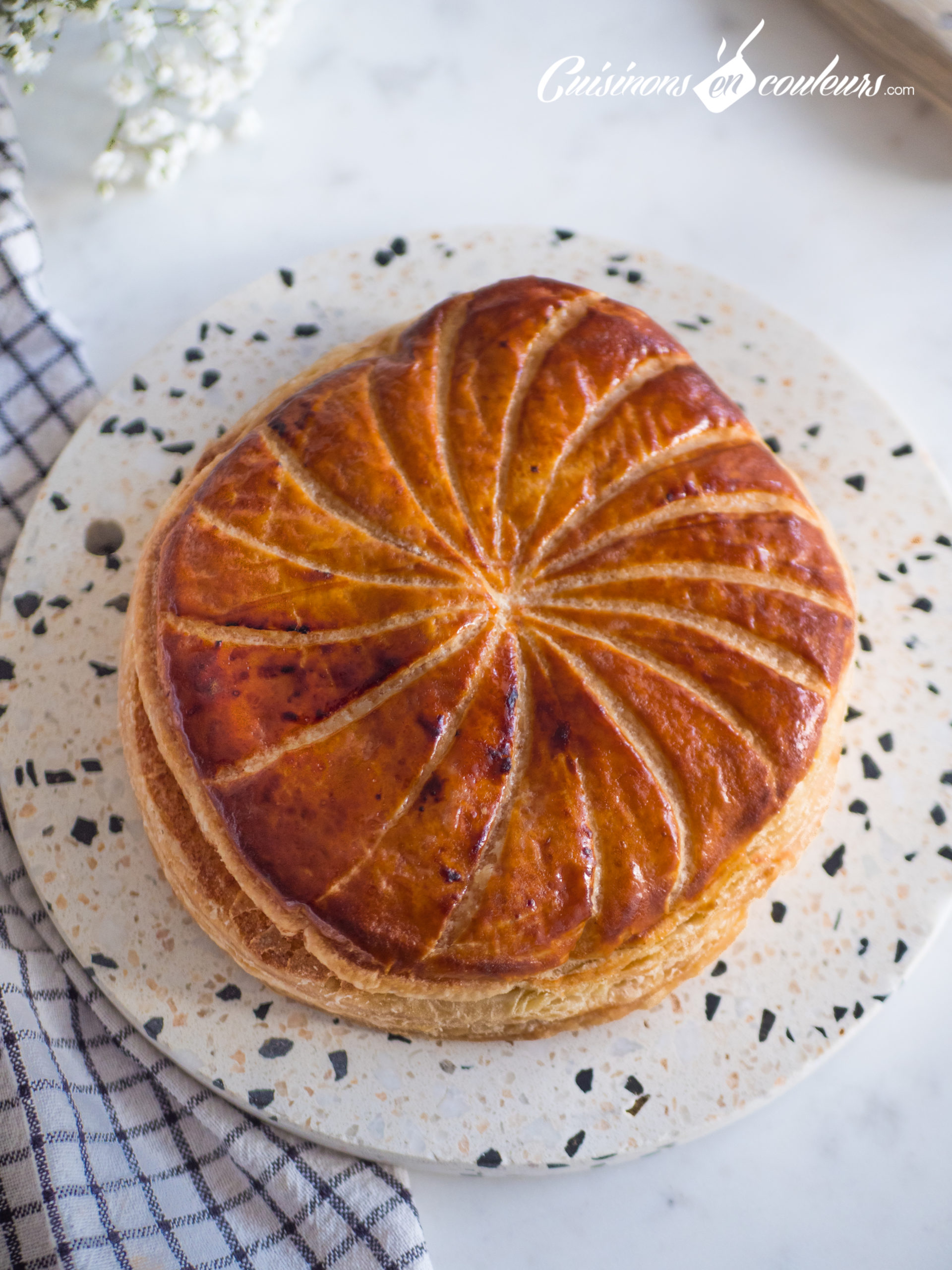 Galette des rois à la frangipane la recette traditionnelle PAS à PAS