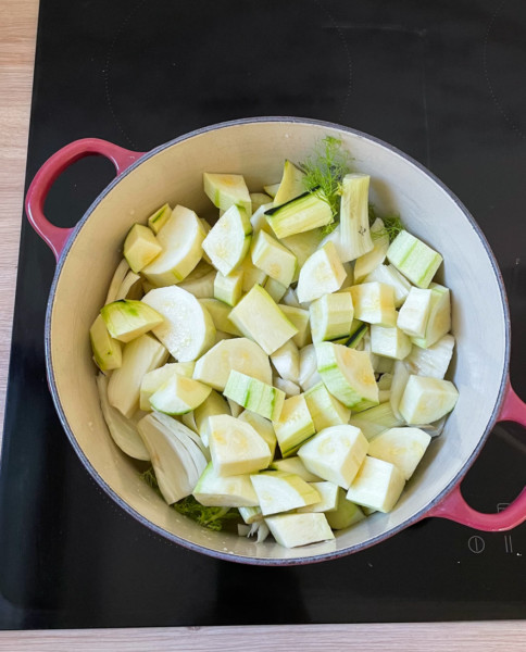 Soupe Froide De Courgettes Et Fenouil Au Basilic Cuisinons En Couleurs