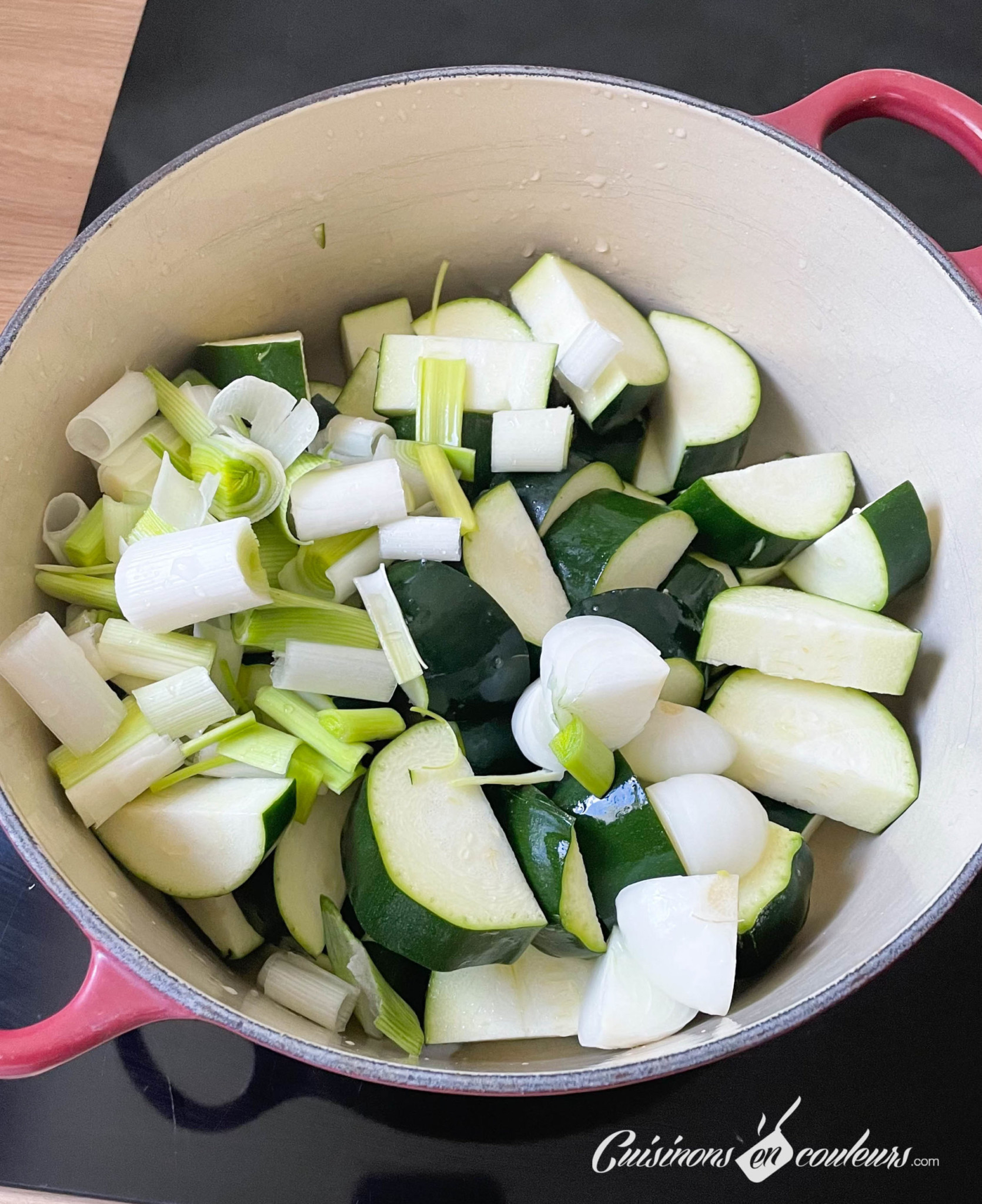 Velout De Courgettes Et Poireau Cuisinons En Couleurs