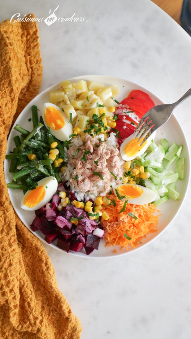 Salade niçoise version resto marocain Cuisinons En Couleurs