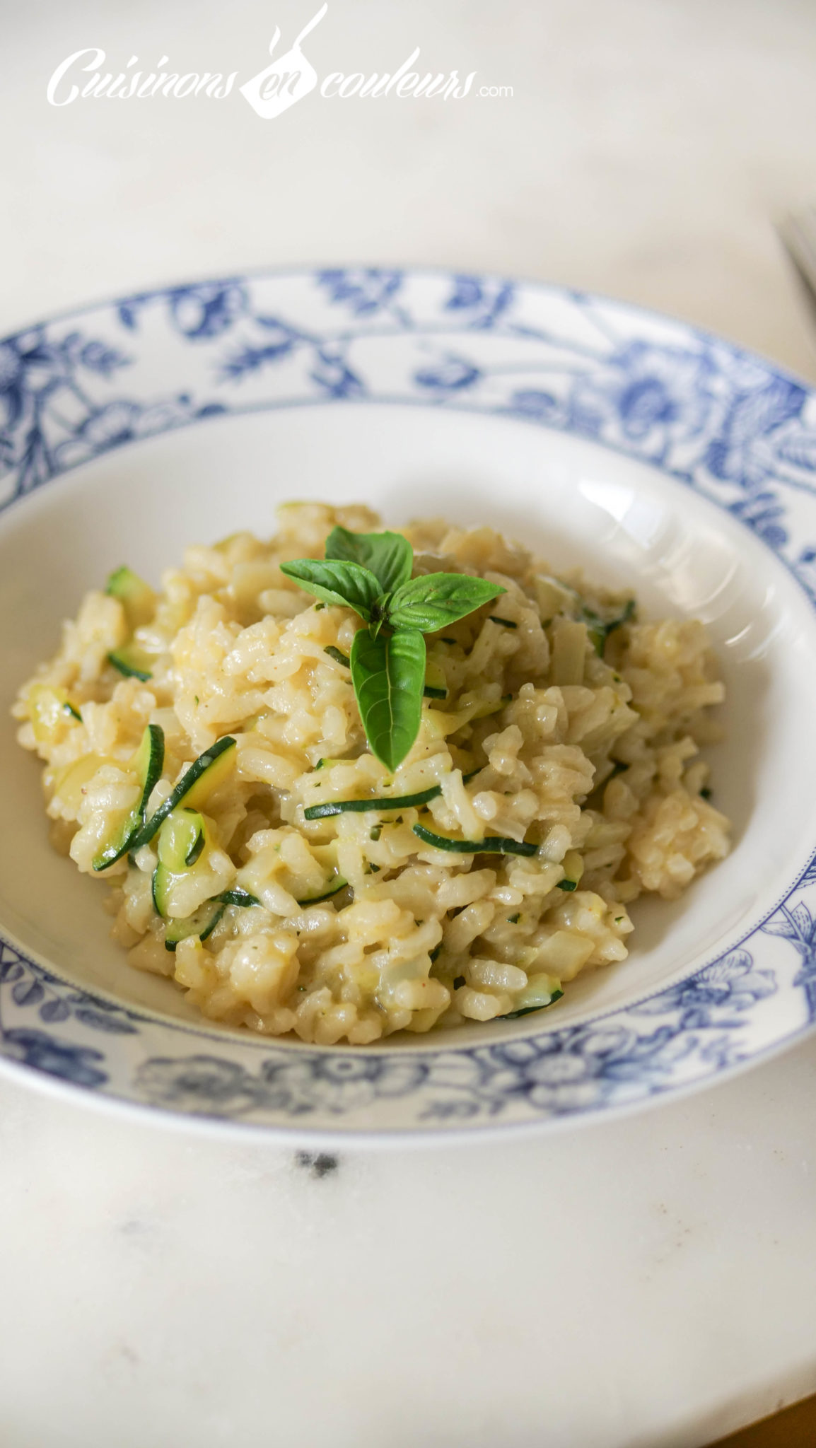 Risotto Aux Courgettes Cuisinons En Couleurs