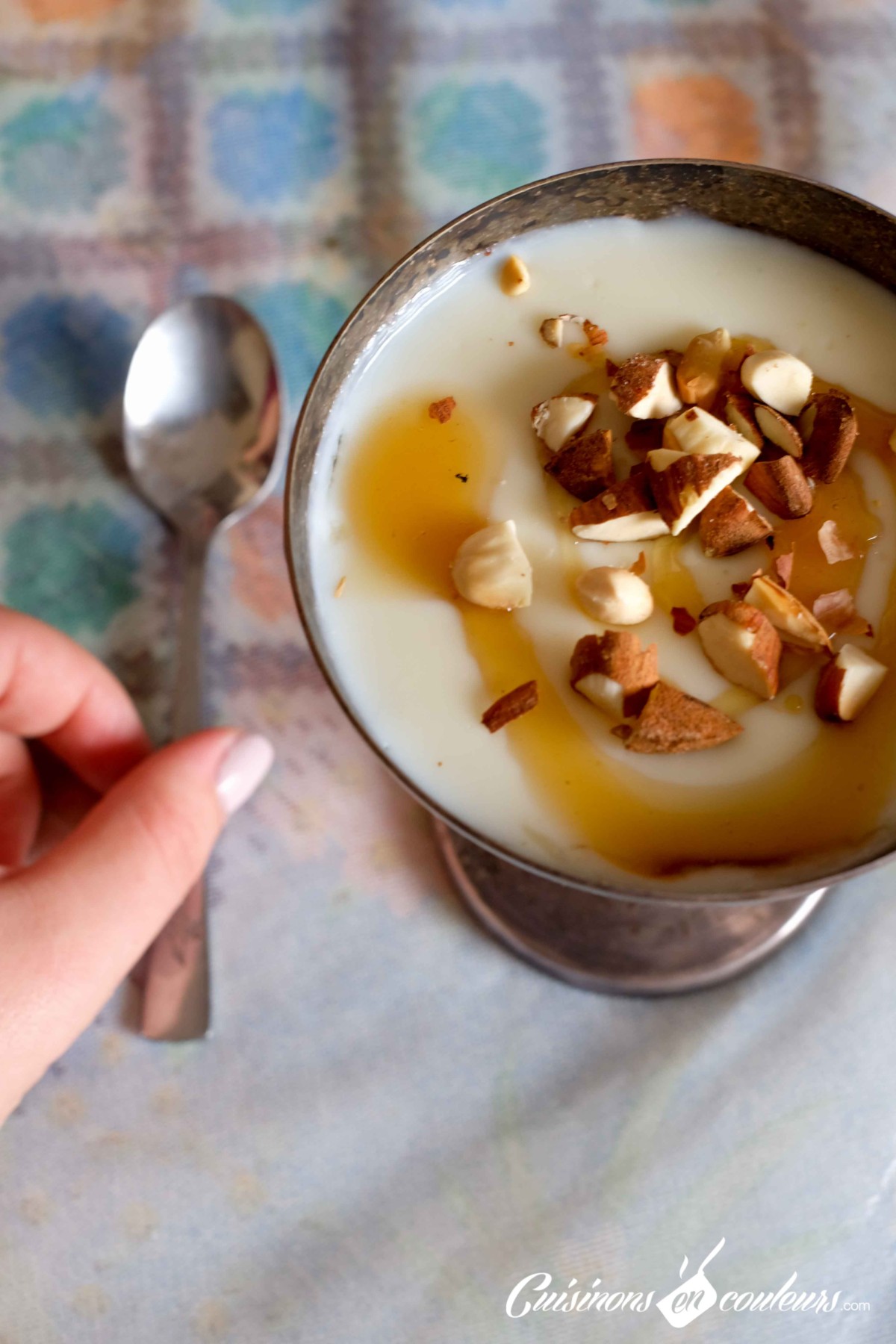 Mhalabia, la panna cotta orientale - Cuisinons En Couleurs