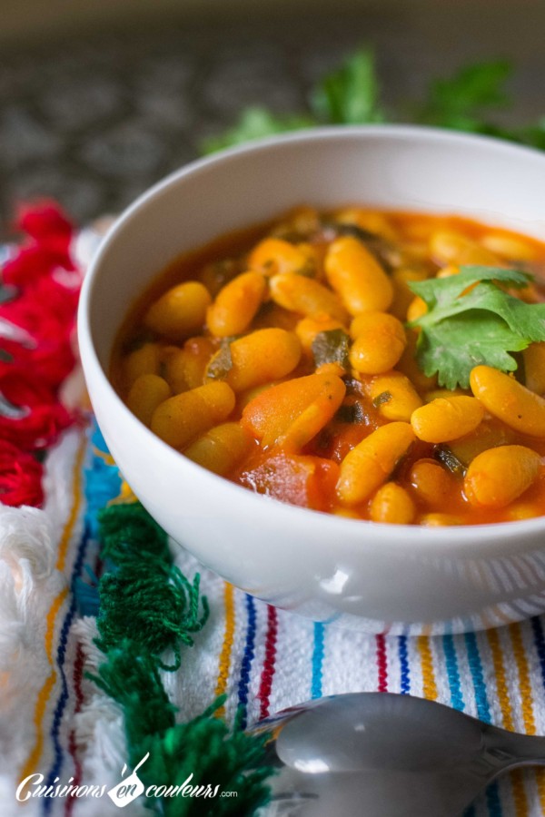 Loubia les haricots blancs à la marocaine Cuisinons En Couleurs