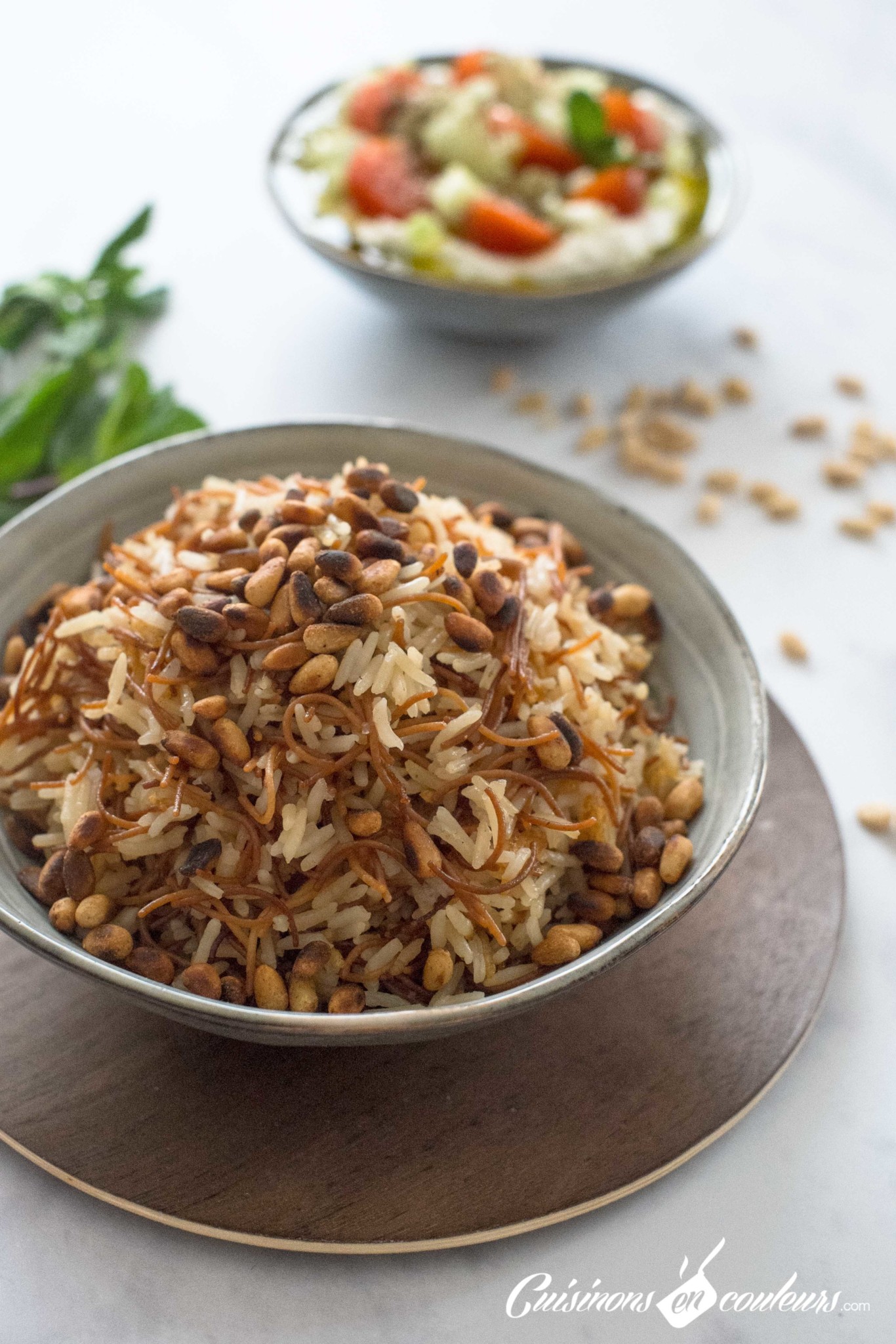 Riz aux cheveux d'ange, à la libanaise - cuisinons en couleurs