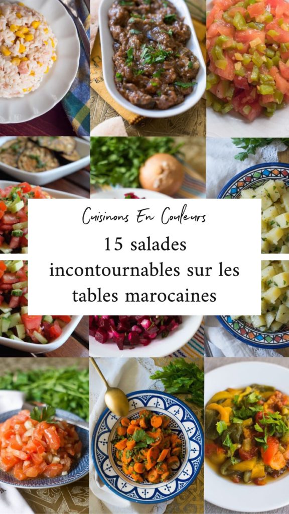 Top 15 des salades marocaines - Cuisinons En Couleurs