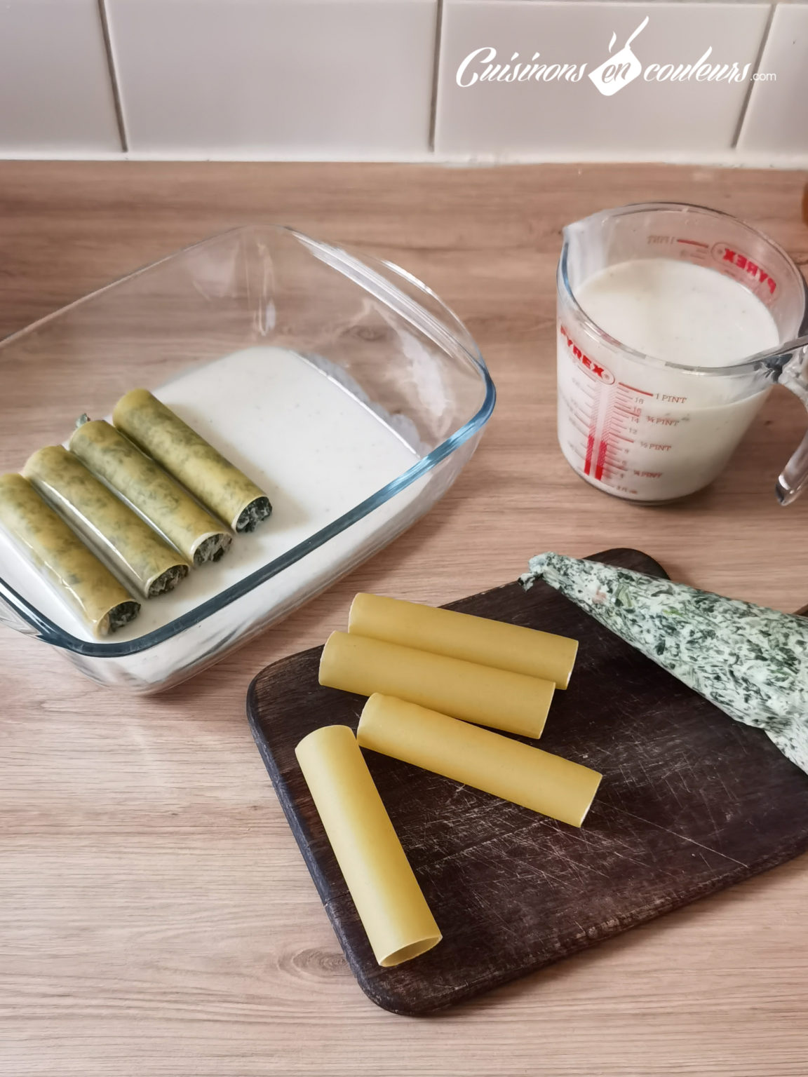 Cannelloni Aux épinards, à La Ricotta Et Saumon Fumé - Cuisinons En ...