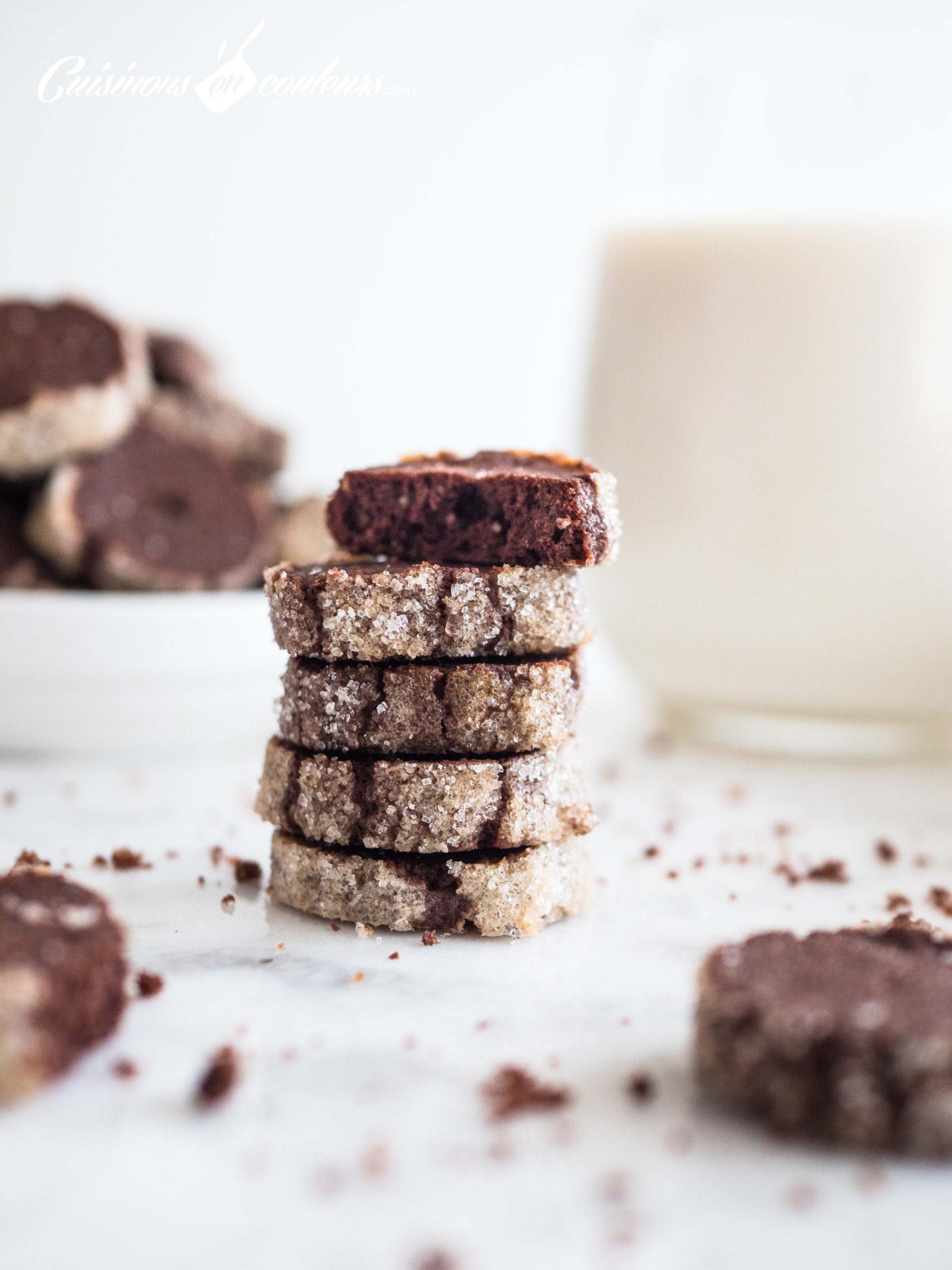 Diamants Au Chocolat Et Aux Amandes - Cuisinons En Couleurs