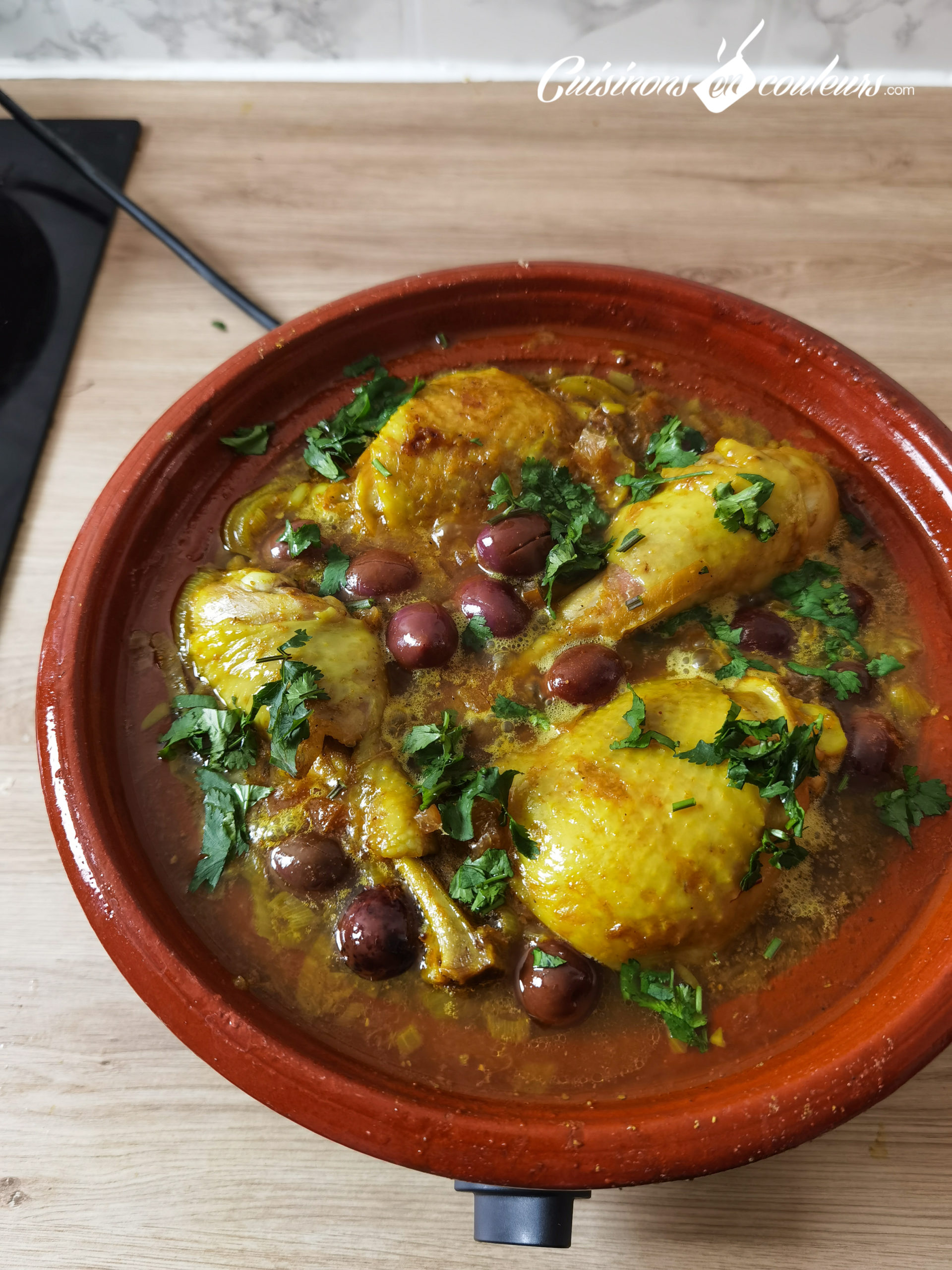 Tajine De Poulet Mqualli Aux Olives Et Citron Confit Cuisinons En