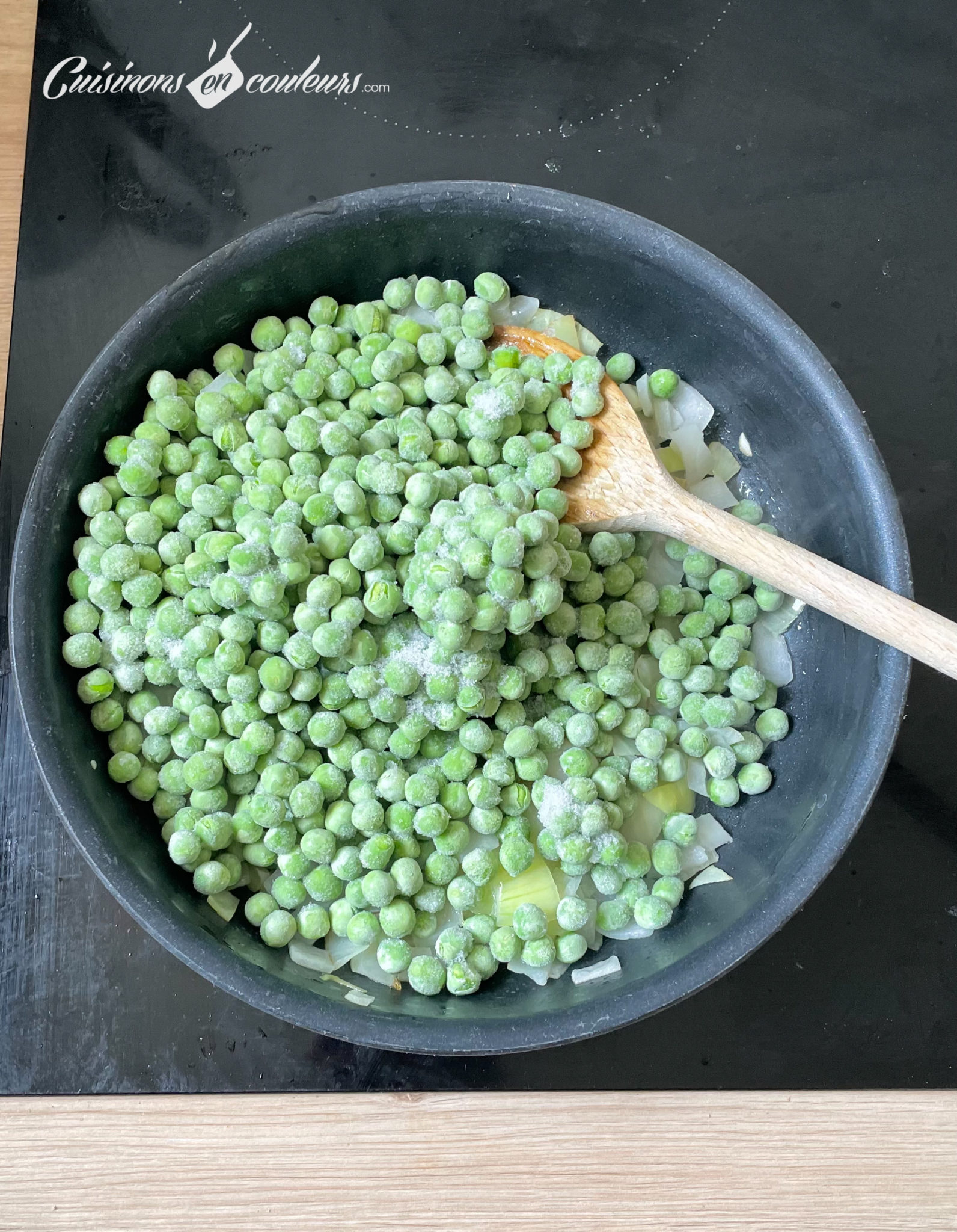 Quiche Aux Petits Pois La Feta Cuisinons En Couleurs