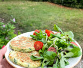 Pancakes salés aux courgettes