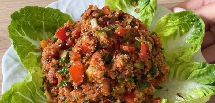 Kısır (Kisir), salade de boulghour à la turc