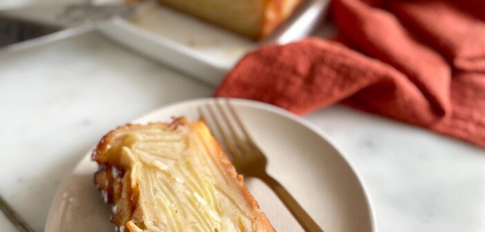 Gâteau invisible aux pommes